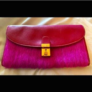 Tory Burch Calf Hair Wallet